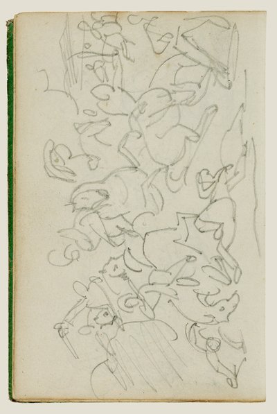 Ratsuväen taistelu tekijältä Theodore Gericault