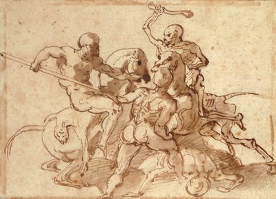 Taistele kuolemaa vastaan tekijältä Theodore Gericault