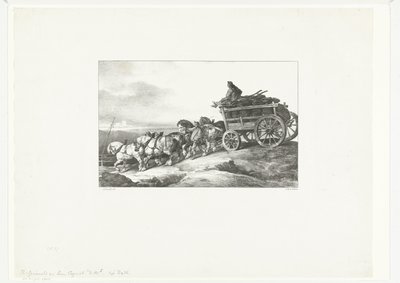 Hiilivaunu tekijältä Theodore Gericault