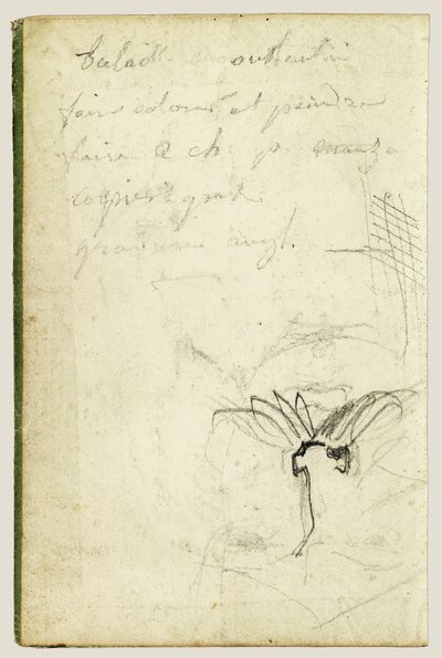 Miehen kasvot tekijältä Theodore Gericault