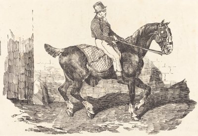 Sulhanen kiinnitetty vaunuhevoseen tekijältä Theodore Gericault