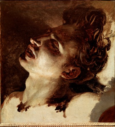 Kuolleen nuoren miehen pää Jean Louis Theodore Gericault