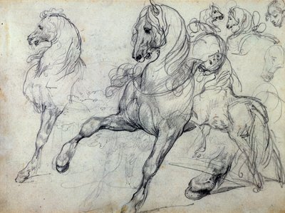 Hevoset tekijältä Theodore Gericault