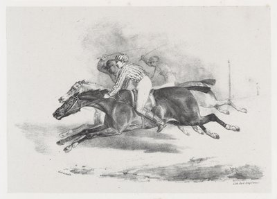 La Course (Kilpailu) tekijältä Theodore Gericault