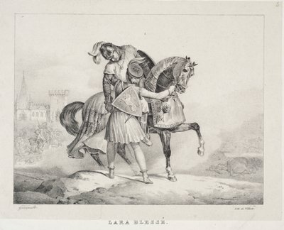 Lara Haavoittunut tekijältä Theodore Gericault