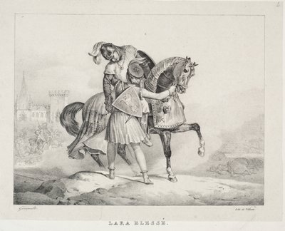 Lara haavoittui tekijältä Theodore Gericault