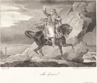 Le Giaour (Epäuskoinen) tekijältä Theodore Gericault