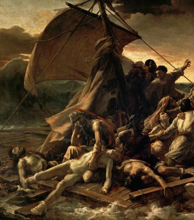 Le Radeau de la Meduse - Medusan lautta ... tekijältä Theodore Gericault