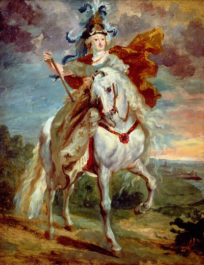 Marie de Medici Pont-de-Cessa tekijältä Theodore Gericault