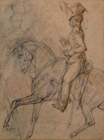 Puolan Lancersin upseeri tekijältä Theodore Gericault