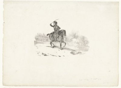 Tykistöupseeri tekijältä Theodore Gericault