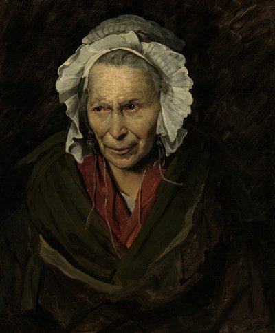 Muotokuva hullusta naisesta tekijältä Theodore Gericault