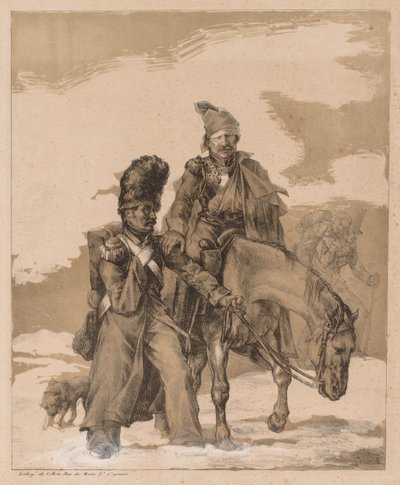 Paluu Venäjältä tekijältä Theodore Gericault