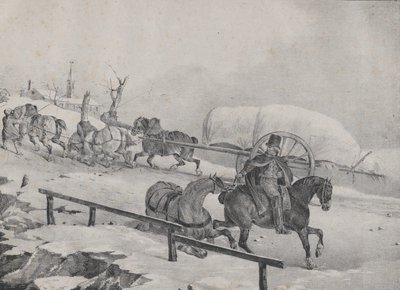 RoRo Montant un Cote, 1823. tekijältä Theodore Gericault
