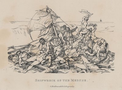 Medusan haaksirikko (La Radeau de la Méduse) tekijältä Theodore Gericault