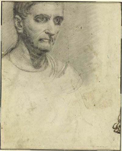 Tutkimus miehestä [kääntöpuoli] tekijältä Theodore Gericault