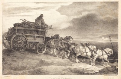 Hiilivaunu tekijältä Theodore Gericault
