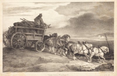 Hiilivaunu tekijältä Theodore Gericault