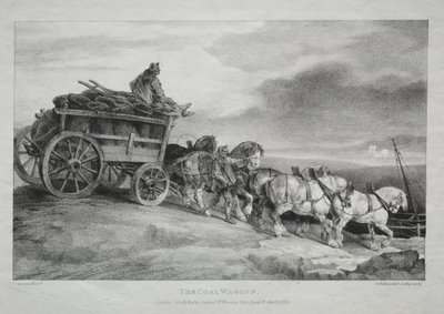 Hiilivaunu tekijältä Theodore Gericault