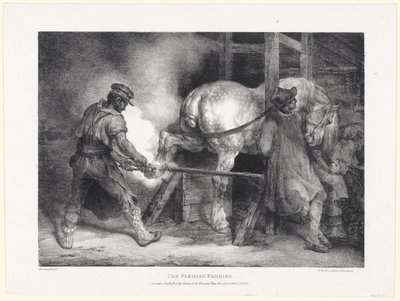 Flaamilainen kengittäjä tekijältä Theodore Gericault