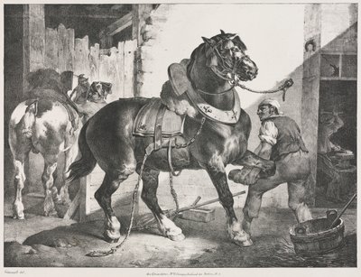 Ranskalainen seppä tekijältä Theodore Gericault