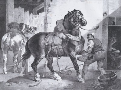 Ranskalainen seppä, 1822. tekijältä Theodore Gericault