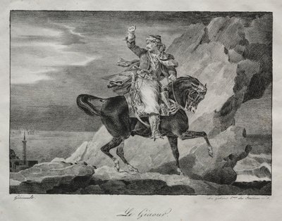 Giaour, 1820. tekijältä Theodore Gericault