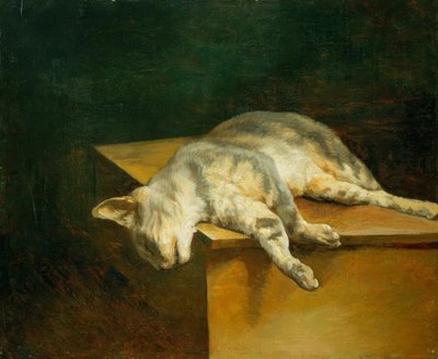 Tote Katze tekijältä Theodore Gericault