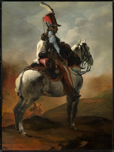 Husaarien trumpetisti tekijältä Theodore Gericault