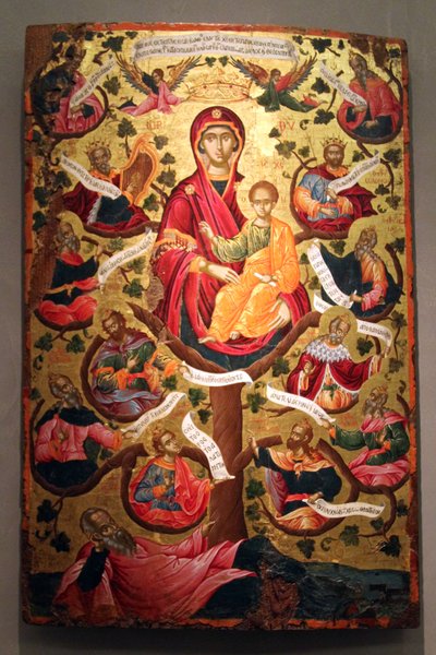 Amerikkalainen englanti:  Jesse Tree of Jesse Tree of Jesse (Poulakis) tekijältä Theodore Poulakis