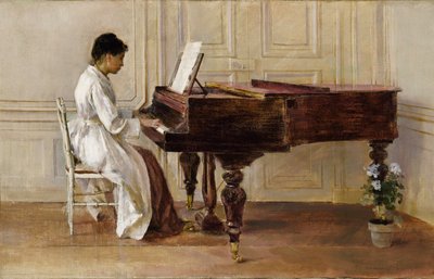 Pianon ääressä tekijältä Theodore Robinson