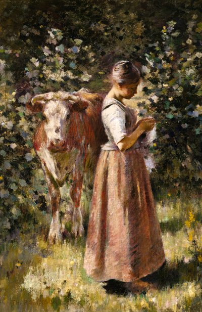 Vacheressa, n. 1888. tekijältä Theodore Robinson