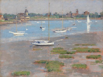 Laskuvesi, Riverside Yacht Club, 1894. tekijältä Theodore Robinson
