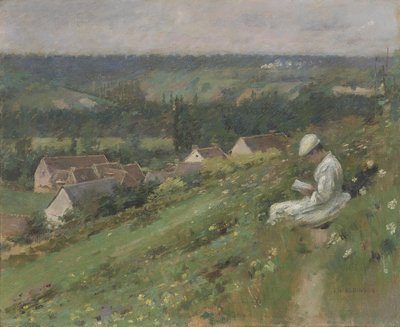 Arconvillen laakso, noin 1887 tekijältä Theodore Robinson