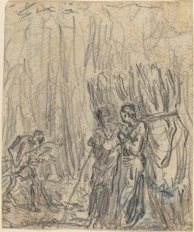 Gleaners tekijältä Theodore Rousseau