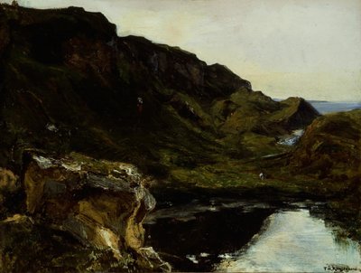 Maisema tekijältä Theodore Rousseau