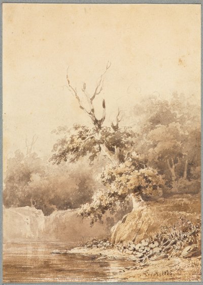 Maisema tekijältä Theodore Rousseau