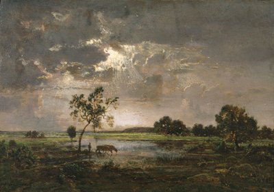 Maisema tekijältä Theodore Rousseau