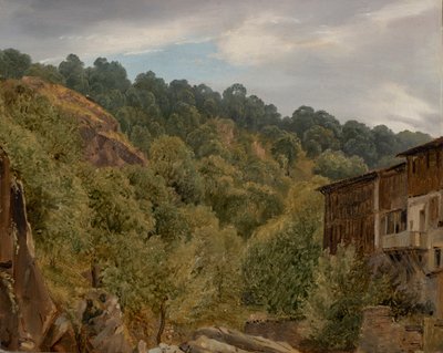 Auvergnen maaseutu tekijältä Theodore Rousseau