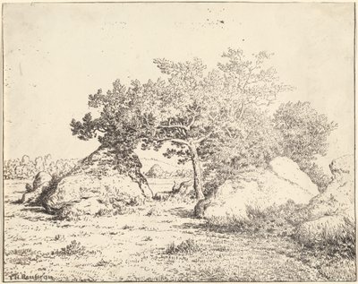 Biaun kasvin kirsikkapuu tekijältä Theodore Rousseau