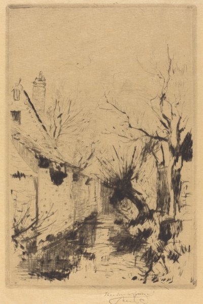 Pieni puro talvella, Wiltshire tekijältä Theodore Roussel