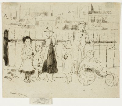 Tapahtumat kaiteiden yli, Chelsea Embankment tekijältä Theodore Roussel