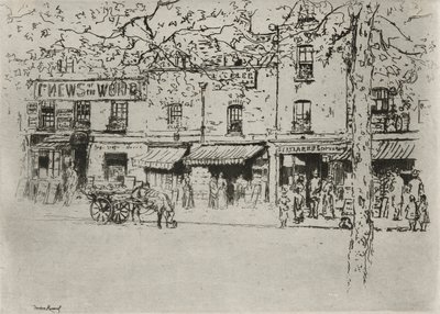 The Street, Chelsea Embankment tekijältä Theodore Roussel