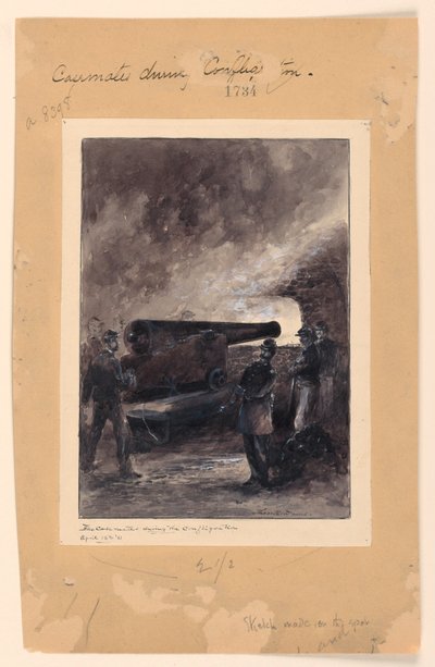 Kasemaattiase tulipalon aikana tekijältä Theodore Russell Davis