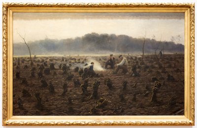 The Stumps (Les Souches) (öljy kankaalle) tekijältä Theodore Verstraete