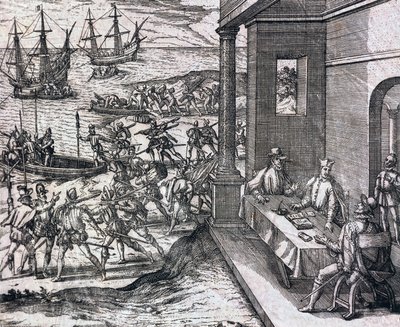 Agreement between Francisco Pizarro, Diego d