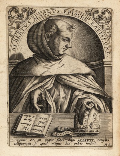 Albertus Magnus finès tekijältä Theodore de Bry