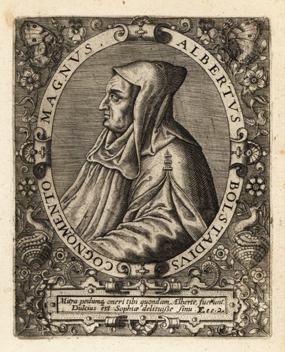 Albertus Magnus, Saksan katolinen piispa. tekijältä Theodore de Bry