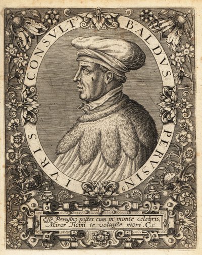 Baldus de Ubaldis tekijältä Theodore de Bry