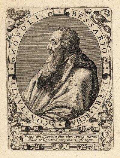 Basilios Bessarion, Konstantinopolin patriarkka. tekijältä Theodore de Bry